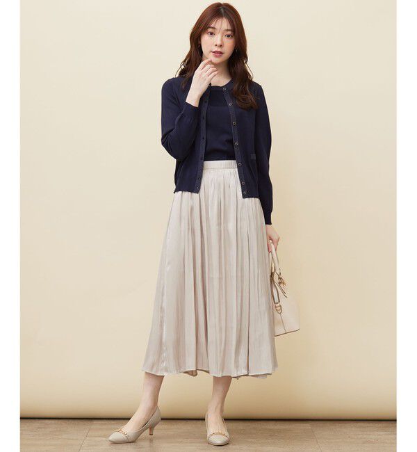 any SiS「【洗える】オーロラギャザー スカート」|スカート|