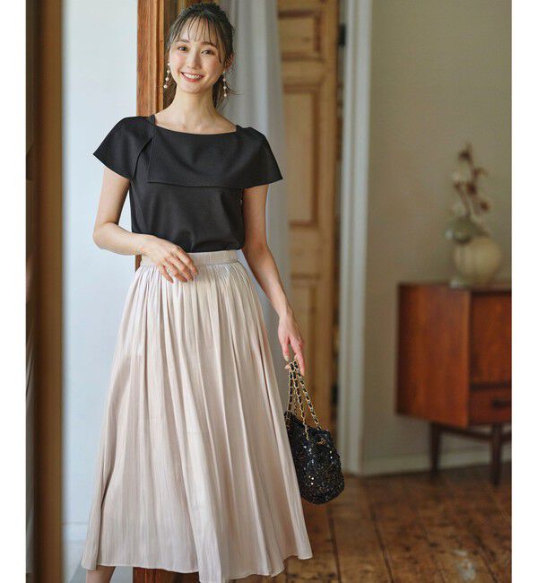 any SiS「【洗える】オーロラギャザー スカート」|スカート|