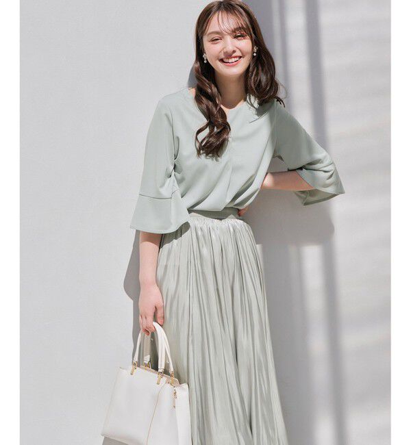 any SiS「【洗える】オーロラギャザー スカート」|スカート|