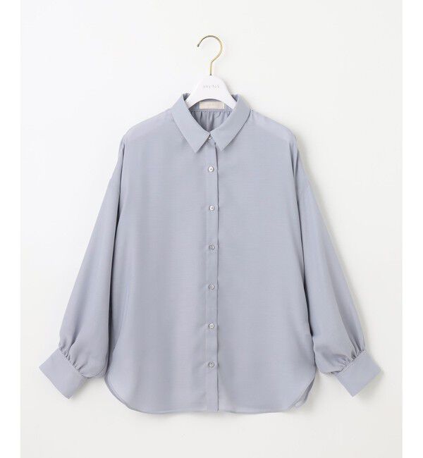 ANY SIS「【接触冷感】シアー ブラウス」|シャツ・ブラウス|