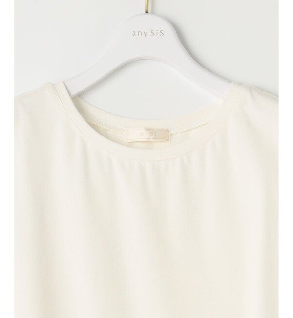 ANY SIS「【貴島明日香さんコラボ・3点セット】メッシュ ニット&times;キャミ ワンピース」|スーツ|