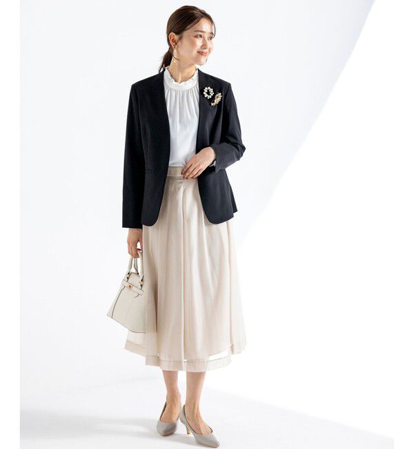 ANY SIS「【洗える】シャイニータック スカート」|スカート|