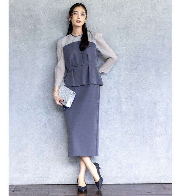 ANY SIS「【2WAY】ギャザープリーツパーティ バッグ」|クラッチバッグ|