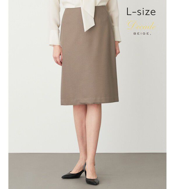 BEIGE,「【L-size】CORBY / タイトスカート」|スカート|Taupe