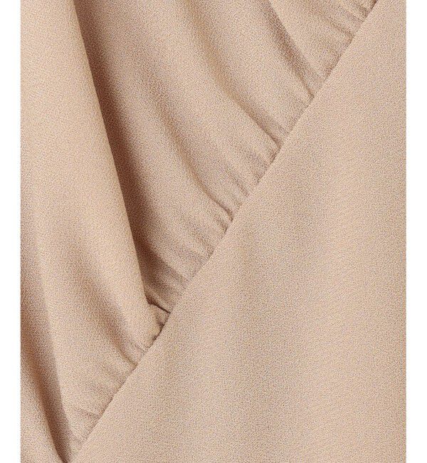 BEIGE,「【洗える】FLEUR / ギャザーブラウス」|シャツ・ブラウス|