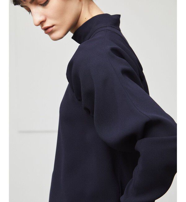 BEIGE,「【洗える】FLEUR / ギャザーブラウス」|シャツ・ブラウス|