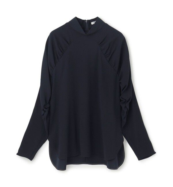 BEIGE,「【洗える】FLEUR / ギャザーブラウス」|シャツ・ブラウス|