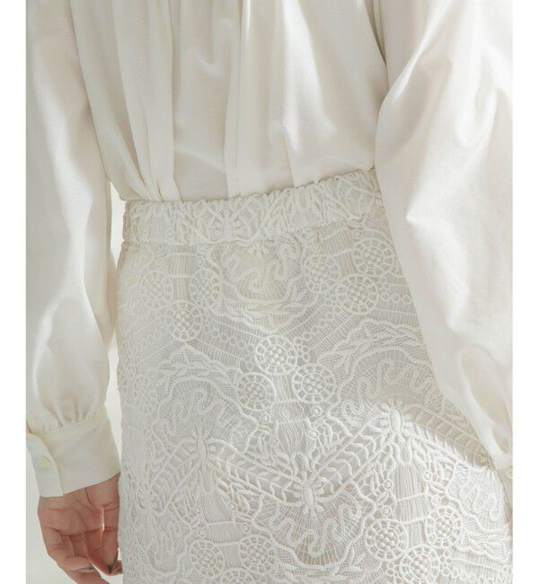 GRACE CONTINENTAL「レースマーメイドスカート」|スカート|