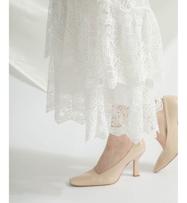 GRACE CONTINENTAL「レースマーメイドスカート」|スカート|