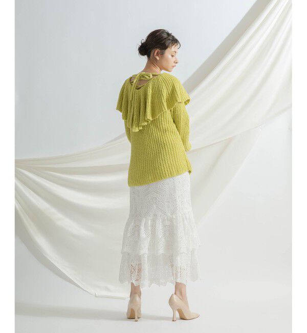 GRACE CONTINENTAL「レースマーメイドスカート」|スカート|