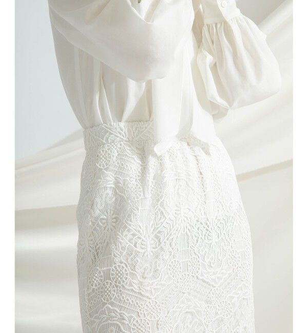 GRACE CONTINENTAL「レースマーメイドスカート」|スカート|