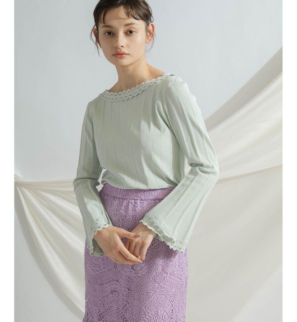 GRACE CONTINENTAL「レースマーメイドスカート」|スカート|