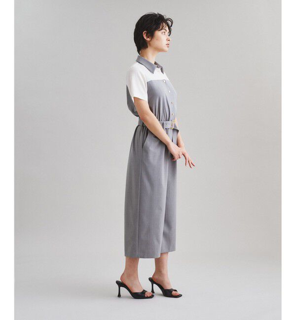 Diagram「バイカラーサロペット」|オールインワン|