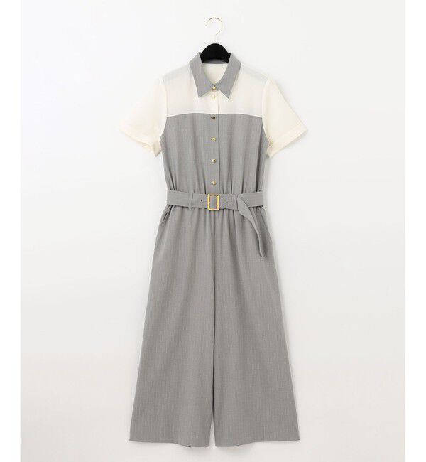 Diagram「バイカラーサロペット」|オールインワン|