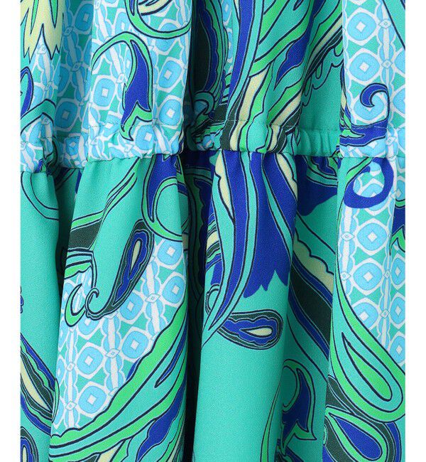 GRACE CONTINENTAL「ペイズリープリントギャザスカート」|スカート|