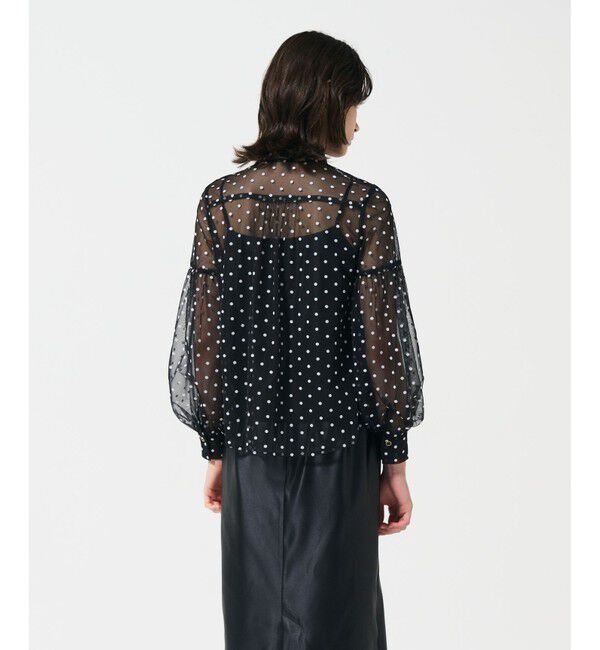 Diagram「チュールドットボウタイブラウス」|シャツ・ブラウス|