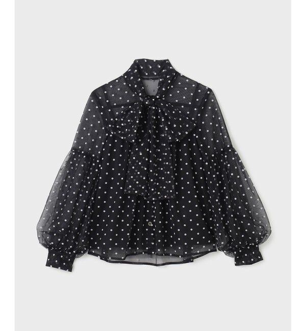 Diagram「チュールドットボウタイブラウス」|シャツ・ブラウス|