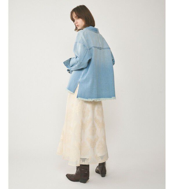 GRACE CONTINENTAL「オーナメントロングスカート」|スカート|