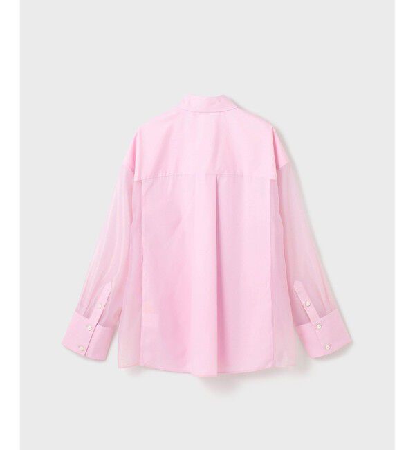  「シアーコンビオーバーシャツ」|シャツ・ブラウス|