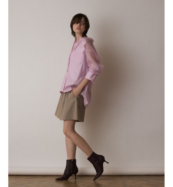  「シアーコンビオーバーシャツ」|シャツ・ブラウス|