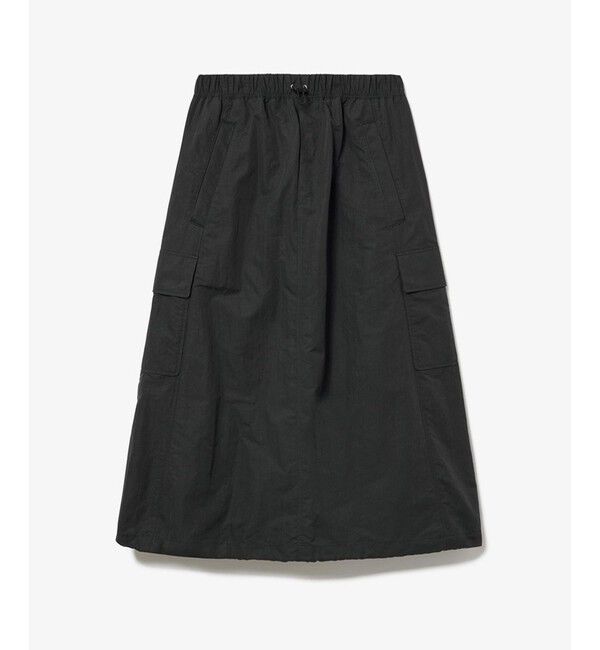 LACOSTE「微起毛素材 撥水ナイロンカーゴスカート」|スカート|
