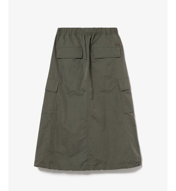 LACOSTE「微起毛素材 撥水ナイロンカーゴスカート」|スカート|