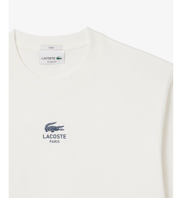 LACOSTE「ワンポイントプリントロングスリーブTシャツ」|Tシャツ・カットソー|