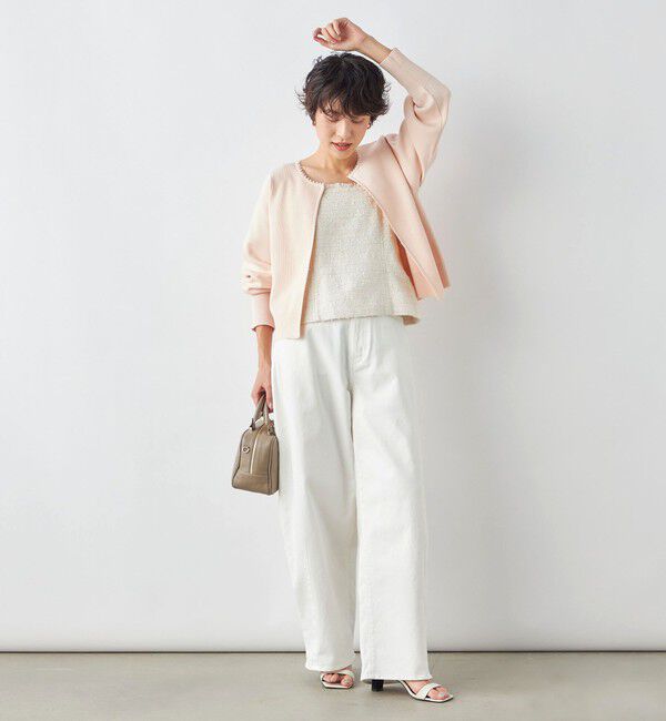 NOLLEY'S「BISHU JAPAN コットンフラッグツイードビスチェ」|シャツ・ブラウス|