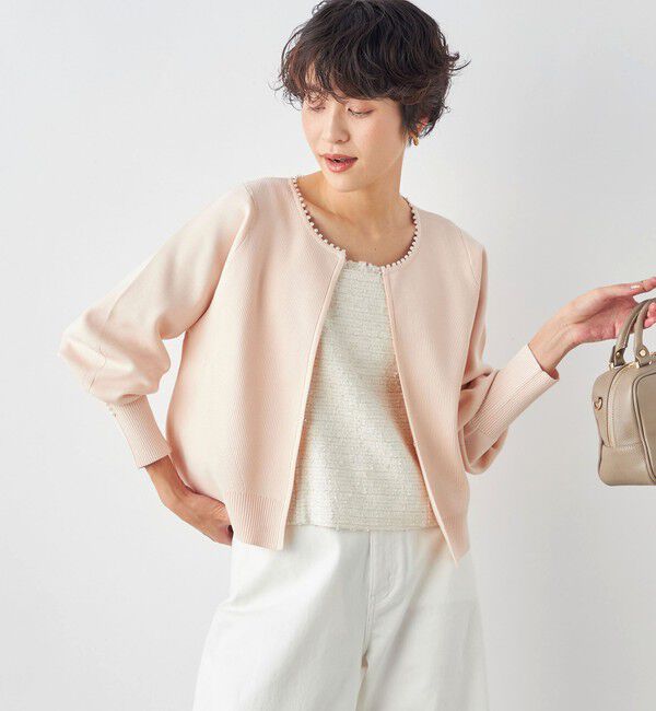 NOLLEY'S「BISHU JAPAN コットンフラッグツイードビスチェ」|シャツ・ブラウス|