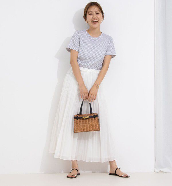 NOLLEY'S「オーガンジープリーツスカート」|スカート|