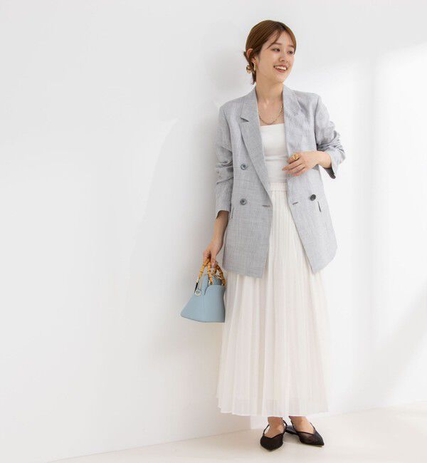 NOLLEY'S「オーガンジープリーツスカート」|スカート|