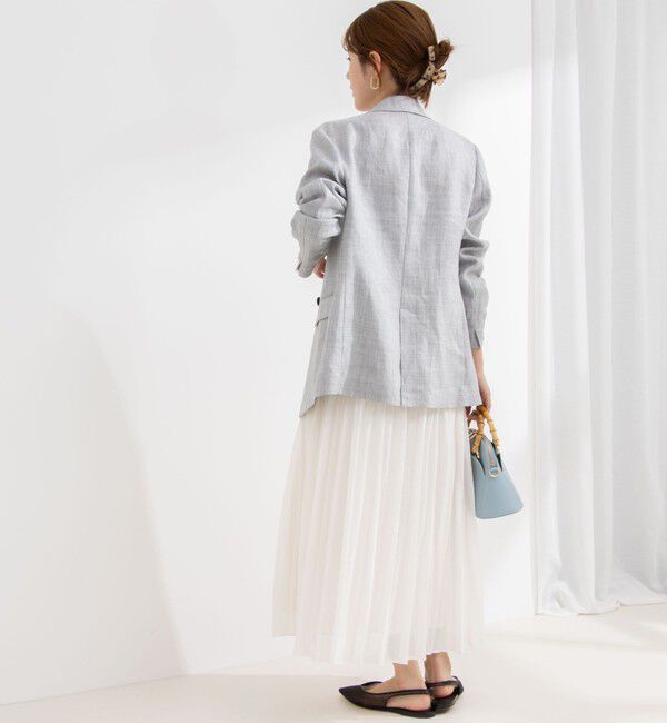 NOLLEY'S「オーガンジープリーツスカート」|スカート|