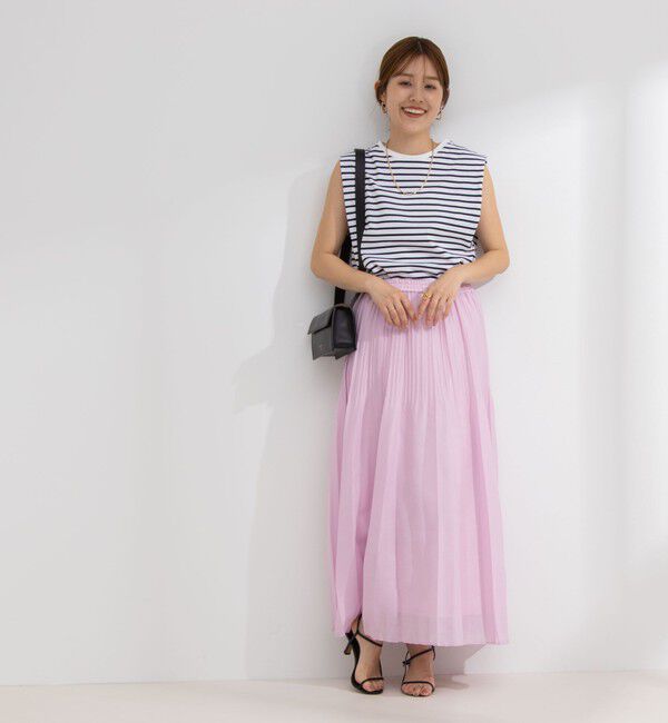 NOLLEY'S「オーガンジープリーツスカート」|スカート|