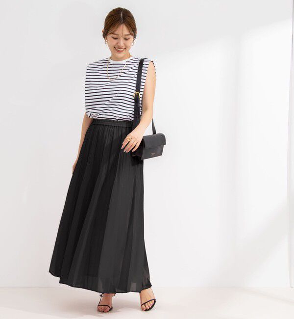 NOLLEY'S「オーガンジープリーツスカート」|スカート|