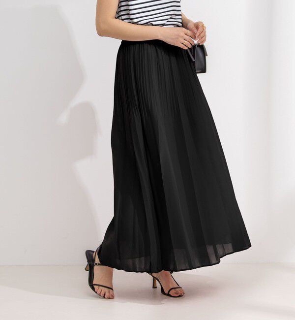 NOLLEY'S「オーガンジープリーツスカート」|スカート|