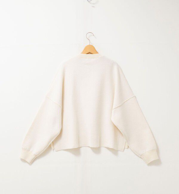 NOLLEY'S「《手洗い可能》《アンサンブル対応》スウェットライクニットプルオーバー」|ニット・セーター|