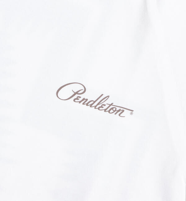 GLOSTER「【PENDLETON/ペンドルトン】バックプリント ラグランTシャツ ラウンドテール」|Tシャツ・カットソー|