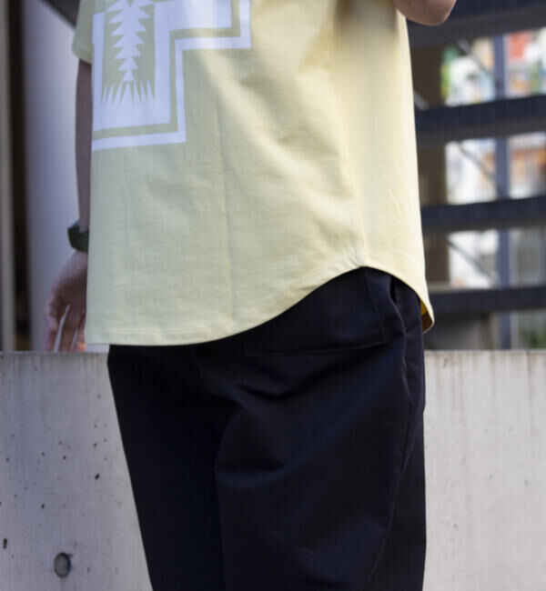 GLOSTER「【PENDLETON/ペンドルトン】バックプリント ラグランTシャツ ラウンドテール」|Tシャツ・カットソー|