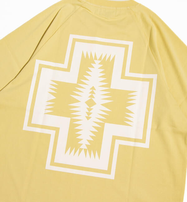 GLOSTER「【PENDLETON/ペンドルトン】バックプリント ラグランTシャツ ラウンドテール」|Tシャツ・カットソー|