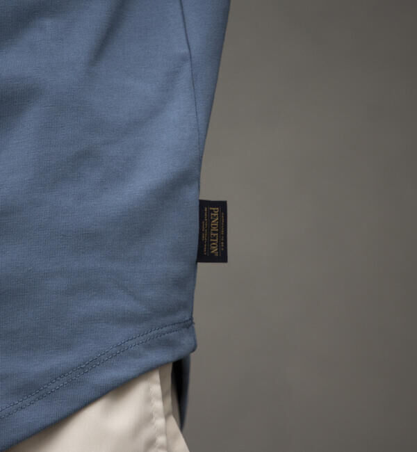 GLOSTER「【PENDLETON/ペンドルトン】バックプリント ラグランTシャツ ラウンドテール」|Tシャツ・カットソー|