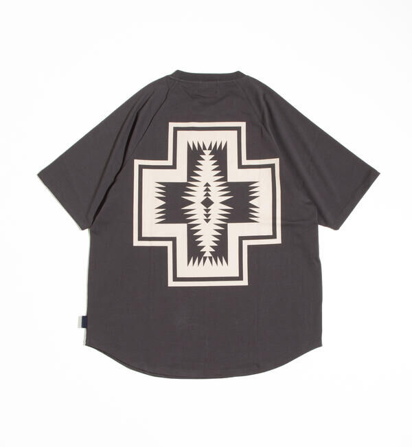 GLOSTER「【PENDLETON/ペンドルトン】バックプリント ラグランTシャツ ラウンドテール」|Tシャツ・カットソー|