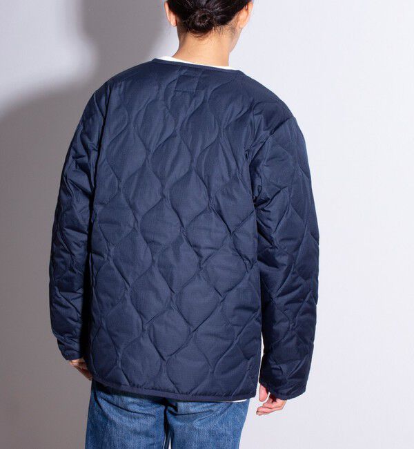 GLOSTER「【TAION/タイオン】GLOSTER別注 ミリタリーライナージャケット ノーカラーMA-1 M65」|ダウン|