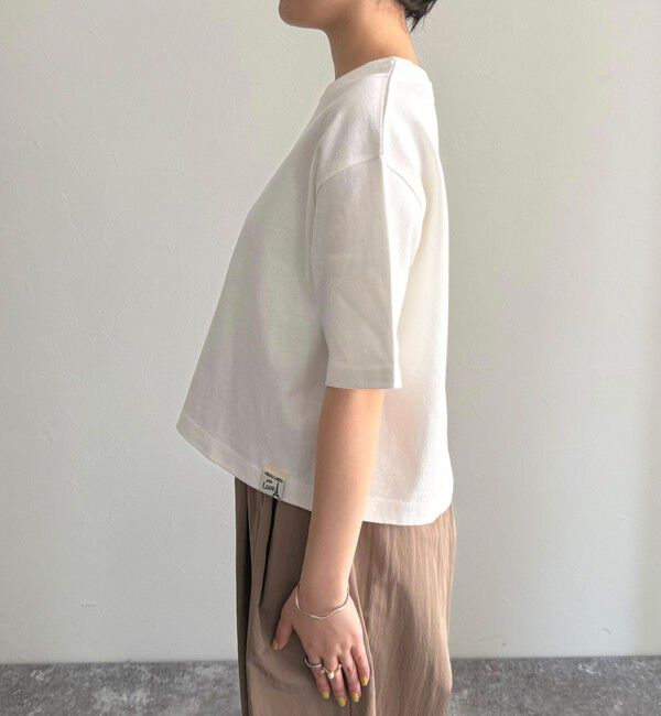 fredy emue「【新色追加！】ベーシッククロップド丈Tシャツ」|Tシャツ・カットソー|