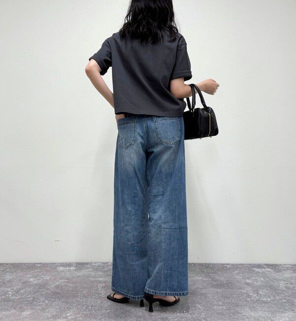 fredy emue「【新色追加！】ベーシッククロップド丈Tシャツ」|Tシャツ・カットソー|