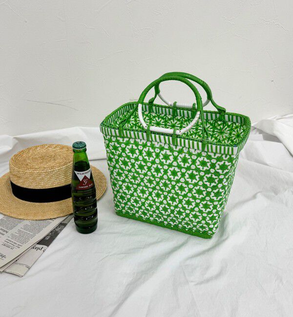 fredy emue「【PALI/パリ】Passionfruit Baskets small」|かごバッグ|グリーン