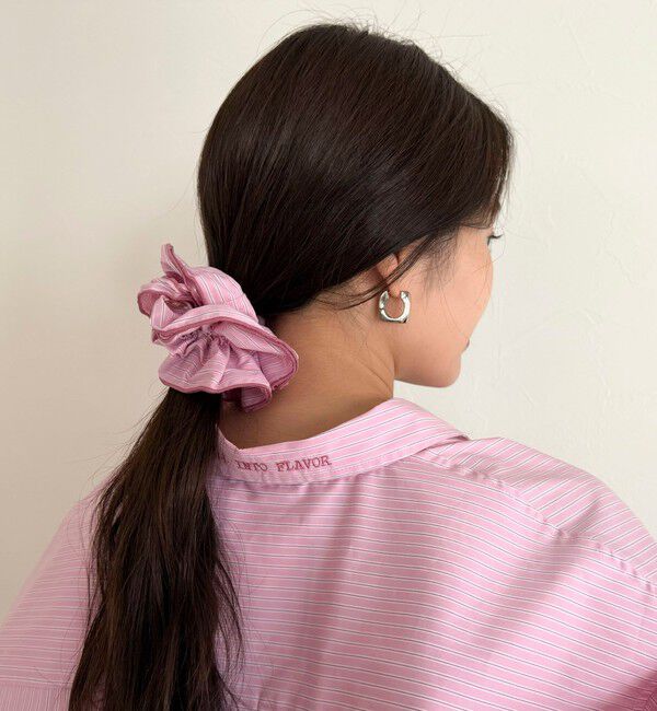 fredy emue「ストライプシュシュ」|ヘアゴム・シュシュ|