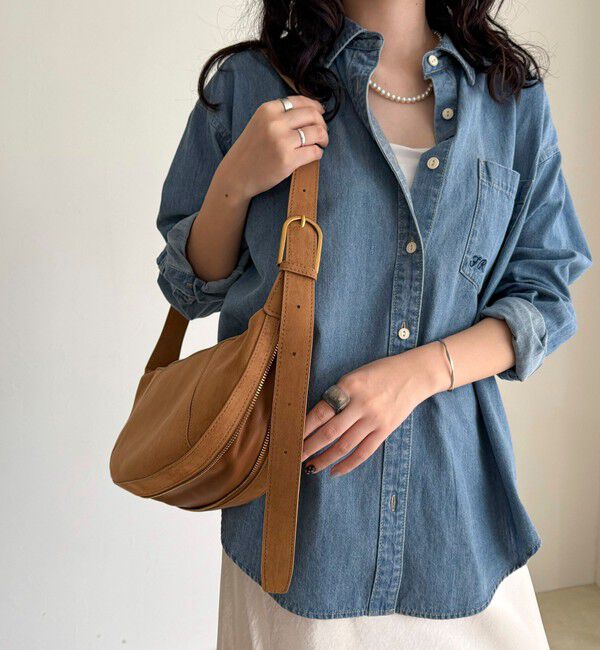 fredy emue「スエードラウンドショルダーバッグ」|ショルダー・メッセンジャー|