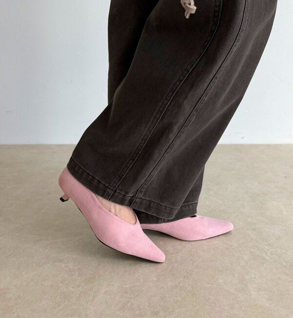 fredy emue「【JETEE/ジュテ】スエードパンプス」|パンプス|