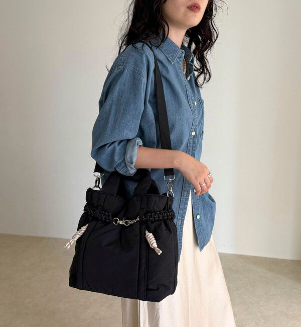 fredy emue「【CONTROL FREAK/コントロールフリーク】ナイロンコードベルトトートバッグ」|トートバッグ|