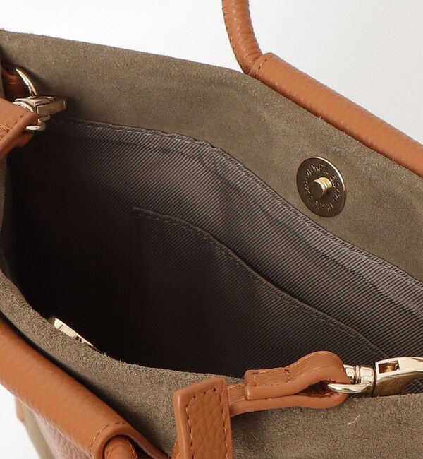 fredy emue「スエード配色底マチ立体ショルダーバッグ」|ショルダー・メッセンジャー|